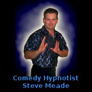comedy hypnotist Steve Meade